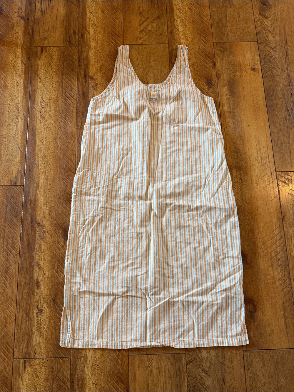 L F Markey Shift Dress 10 Citrus Stripe - Picture 7 of 16